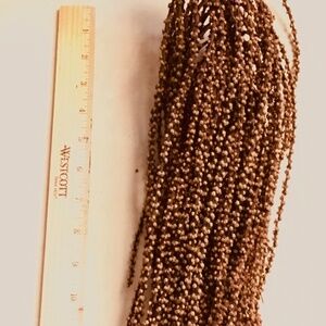 Natural dried  botanicals, 30 piece basket, weaving supplies